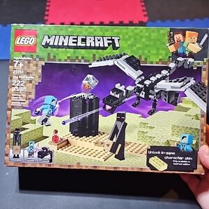 Lego Minecraft The End Battle Building Set